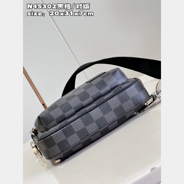 Louis Vuittons Wholesale N45302 Avenue Slingbag Damier Graphite Bag