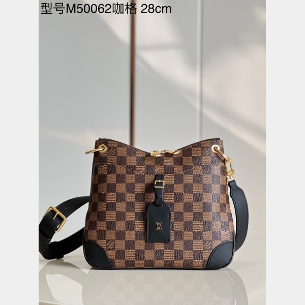 Luxury Louis Vuitton Wholesale N50062/M45355 Odéon MM Monogram Coffee Plaid