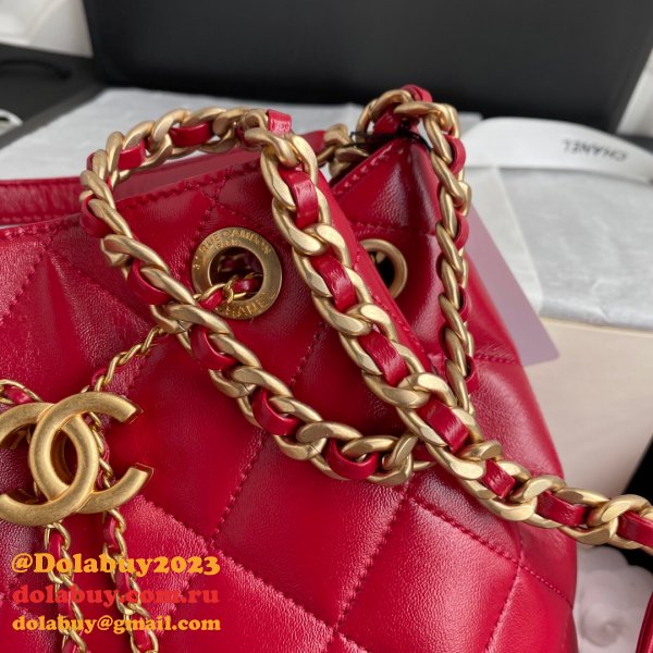 CC AAA+ mini bucket bag Replica Red Bag