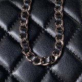 Designer Replica Clutch AP3593 Chain Shiny Crumpled First Highest Bag