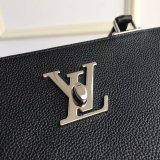 Replica Louis Vuitton UK M53730 Lockme Day Calf Leather Tote Bag