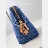 Top Quality Pochette Cosmétique M24316 Blue Louis Vuitton Designer Bag