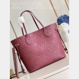 Duplicate M46599 Neverfull Monogram Empreinte Louis Vuitton Replica Bag