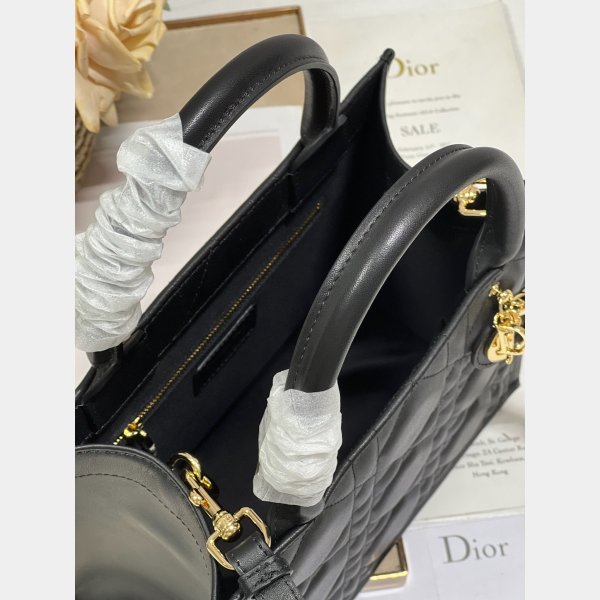 Designer dior book tote leather with strap 1286/1265