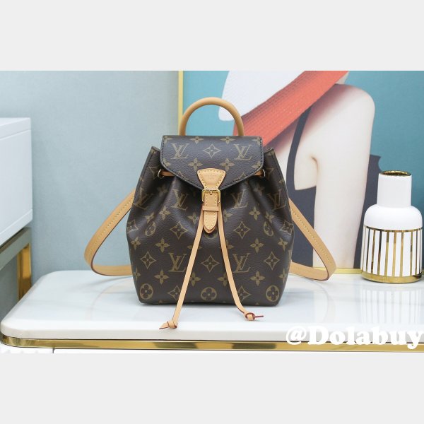 Louis Vuitton Wholesale M45502 Montsouris Backpack Monogram Empreinte Leather