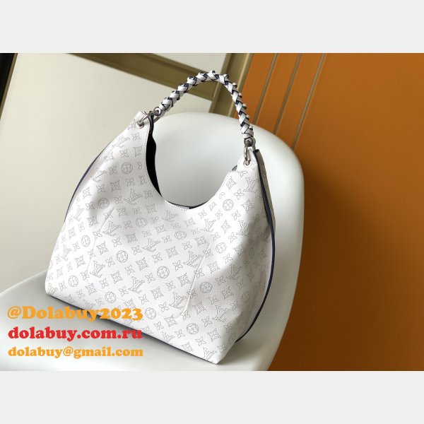 Louis Vuitton Mahinas in white M53188 Handbags