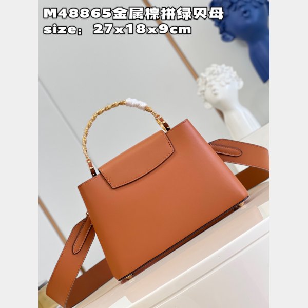 Designer Louis Vuitton Fake M48865 Capucines Bag