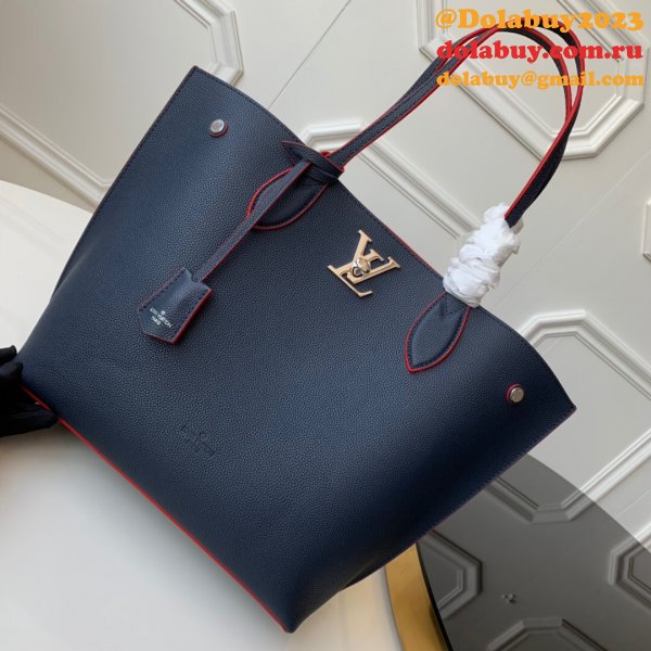 Louis Vuitton Designer Replica Lockme Go Tote Bag M55523/M55028 Coyze Bag