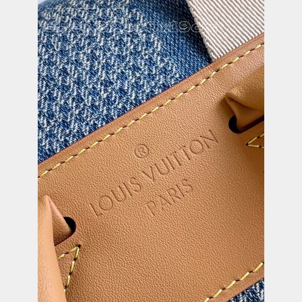 Inspired Montsouris N40708 Backpack Damier Denim Replica Louis Vuitton