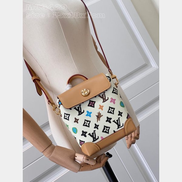 Louis Vuitton 7 Star Top Replicas Nano Steamer M83429 Vanilla Bag