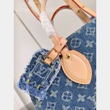 OnTheGo Louis Vuitton Replica Monogram Denim M46871 Handbag