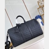 Louis Vuitton M59025 Inspired Keepall Bandoulière 50 Monogram Taurillon Bag