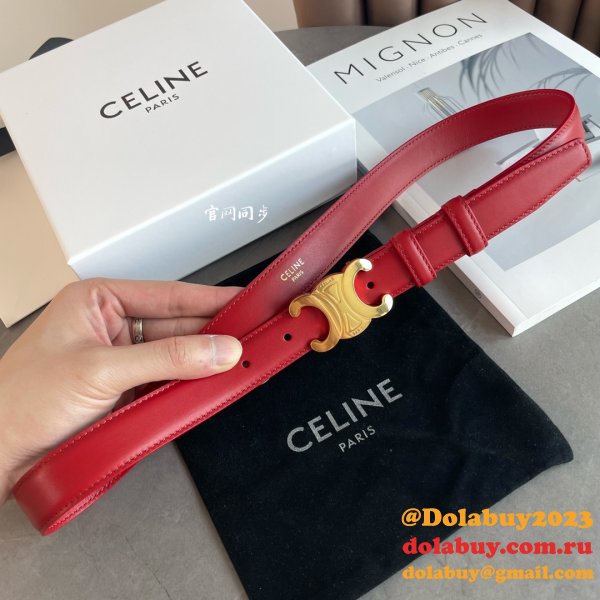 Replica Celine Inspired 18/25MM Top Quality Belt