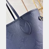 Neverfull 7 Star Tote Bag Knockoff Louis Vuitton M45686 Navy