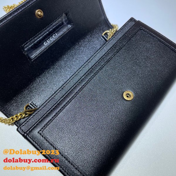 Gucci AAA+ 658243 Diana chain wallet Replica leather Fashion