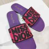 Top Quality MISS DIOR Flat Slipper DWAY SLIDE