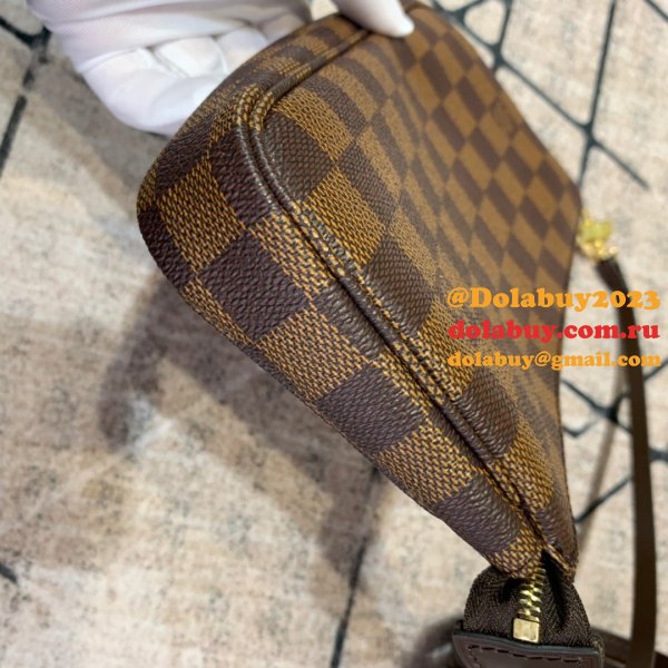 Luxury Auth Louis Vuitton Damier Pochette Accessoires M41206