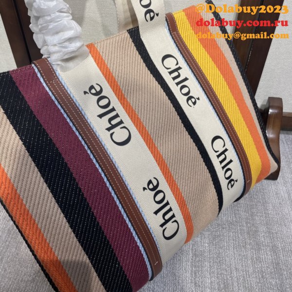 Top Quality Chloe Woody Rainbow Designer Bag