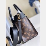 High Quality Louis Vuitton M57729/M57728 On My Side PM Greige/Black