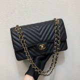 Top Quality CC CF1112  V CLASSICAL HANDBAG 25.5cm