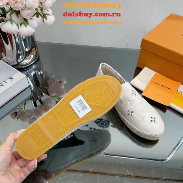 Inspired LOUIS VUITTON S FASHION ESPADRILLES men shoes