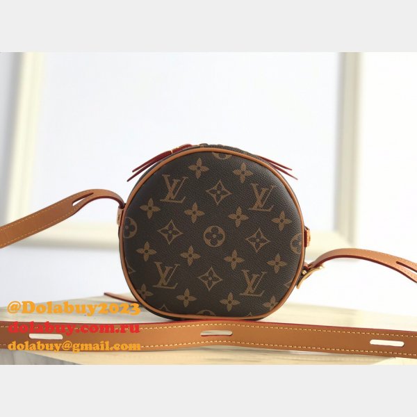 Louis Vuitton Boite Chapeau Souple PM Monogram in Brown High Quality M45149 Bag