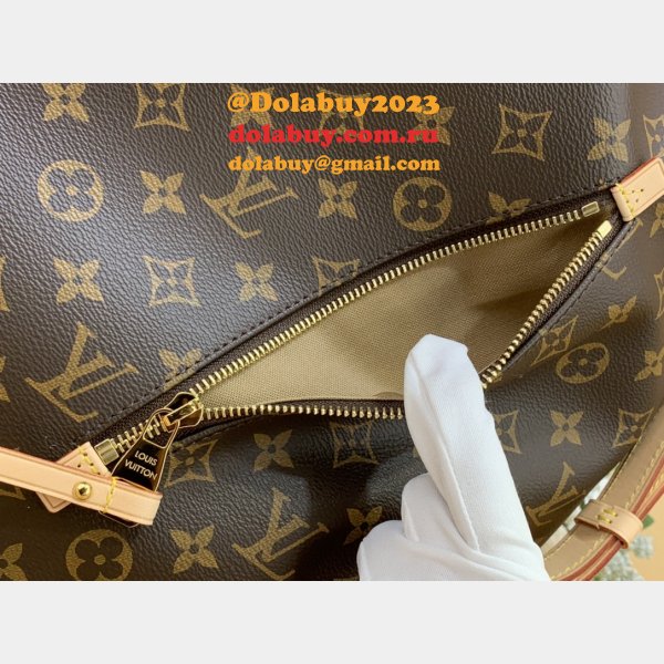 Delightful Louis Vuitton Replica Monogram Coated Canvas Hobo M40354 Bag