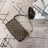 Luxury Auth Louis Vuitton Damier Pochette Accessoires M41206