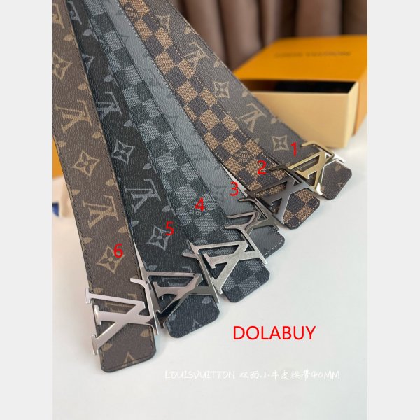 Wholesale Top Louis Vuitton Designer Belts 40MM