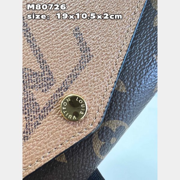 Replica Louis Vuitton Zoé Sarah Monogram M80726/M80725 Wallet