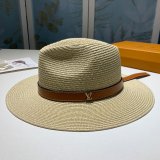 Fashion Louis Vuitton Beach classic straw hat