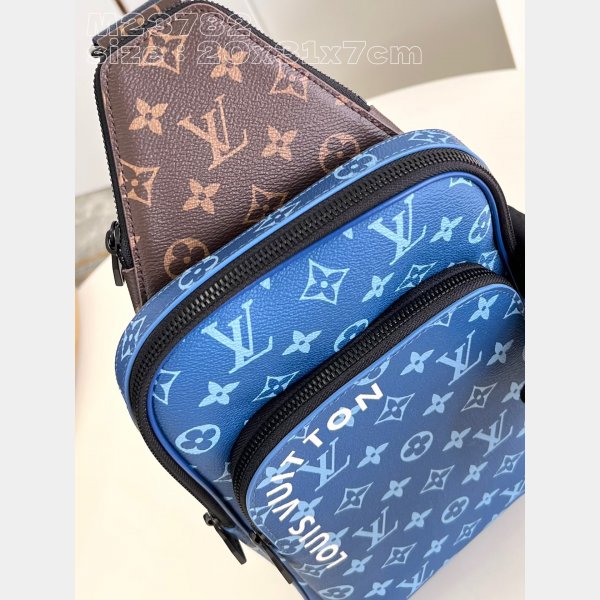 Avenue Slingbag Blue M23782 Designer Louis Vuitton High Quality Bag