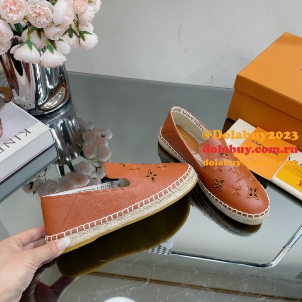 Inspired LOUIS VUITTON S FASHION ESPADRILLES men shoes