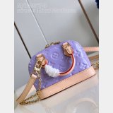 Inspired Dolabuy Nano Alma Louis Vuitton M82974 AAA+ Glossy Lilac Bag