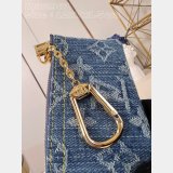 Designer Key Pouch Monogram Denim M82961 Replica Louis Vuitton Bag