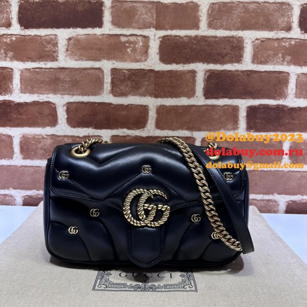 Matelassé Copy 443497 Gucci GG Marmont Small Replicas Bag