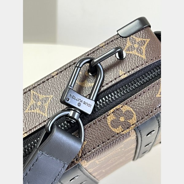 Perfect Louis Vuitton AAA M45935 Handle Soft Trunk Monogram Macassar Canvas