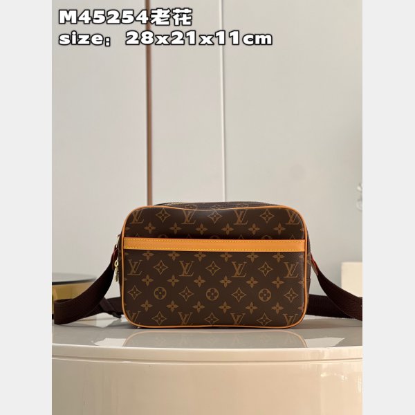 Louis Vuitton M45254 Reporter shoulder Crossbody Monogram Bag