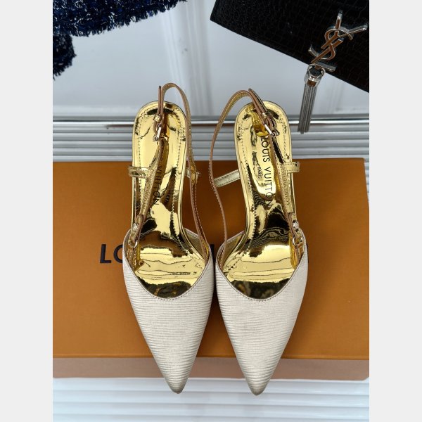 Top Quality Louis Vuitton Blossom Slingback Pumps Perfect