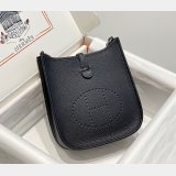 Replica Hermes Mini Evelyne TPM Bag Black