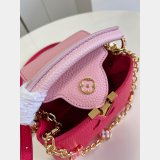 Perfect Fake Louis Vuitton Capucines Red M20845 UK Shop