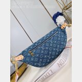 High Rise Monogram Denim M46837 Designer Louis Vuitton Copy Bag