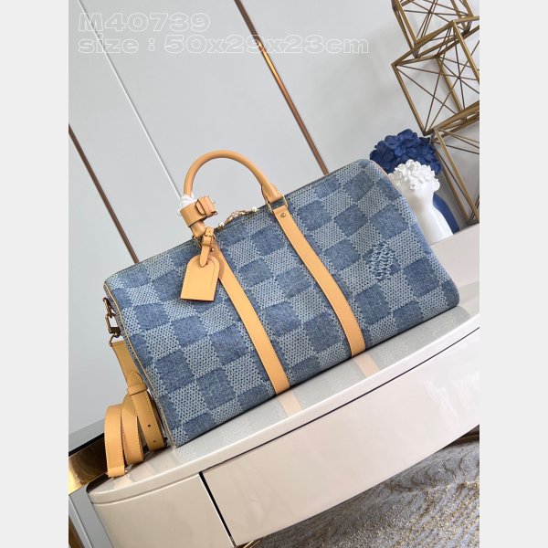 Designer Keepall Bandoulière 50 Louis Vuitton N40739 Knockoff Bag