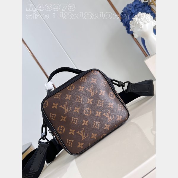 Quest Messenger Monogram Macassar M46973 Knockoff Men Louis Vuitton Bag