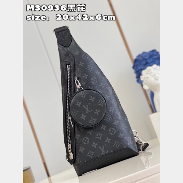 Duo Sling Replica Louis Vuitton M30936 Fake Taigarama Men Bag