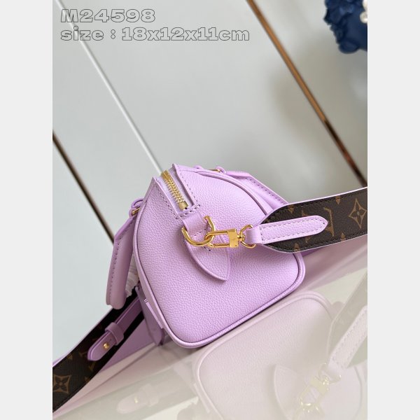 Shop Top M24598 Louis Vuitton Speedy Cheap Purple Replica Bag