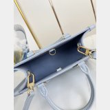 OnTheGo PM Monogram Empreinte Leather M46840 Blue Louis Vuitton Fake Bag