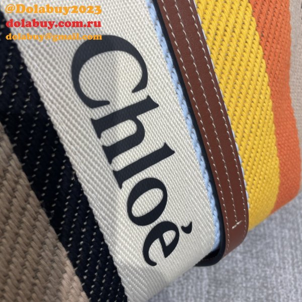 Top Quality Chloe Woody Rainbow Designer Bag