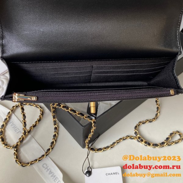 Flap Replica 1:1 Mirror AP3424 Phone Holder Chain Bag