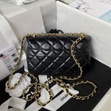 Coco Mail Clutch AP3373 Chain Quilted Replica Designer Bag